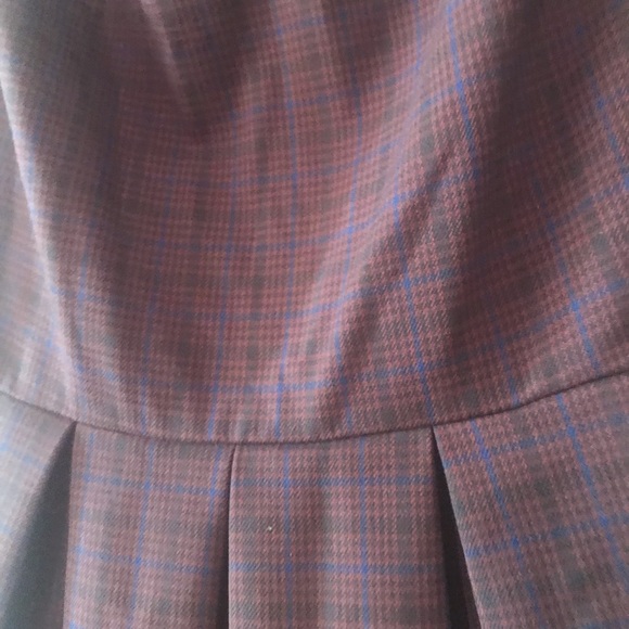 Sunday best Tacha checked dress size 4 in excellent condition pleated no sleeves - Picture 6 of 7